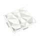 image 5 of Living and Home 12-Pack 3D PVC Diamond Wall Panels