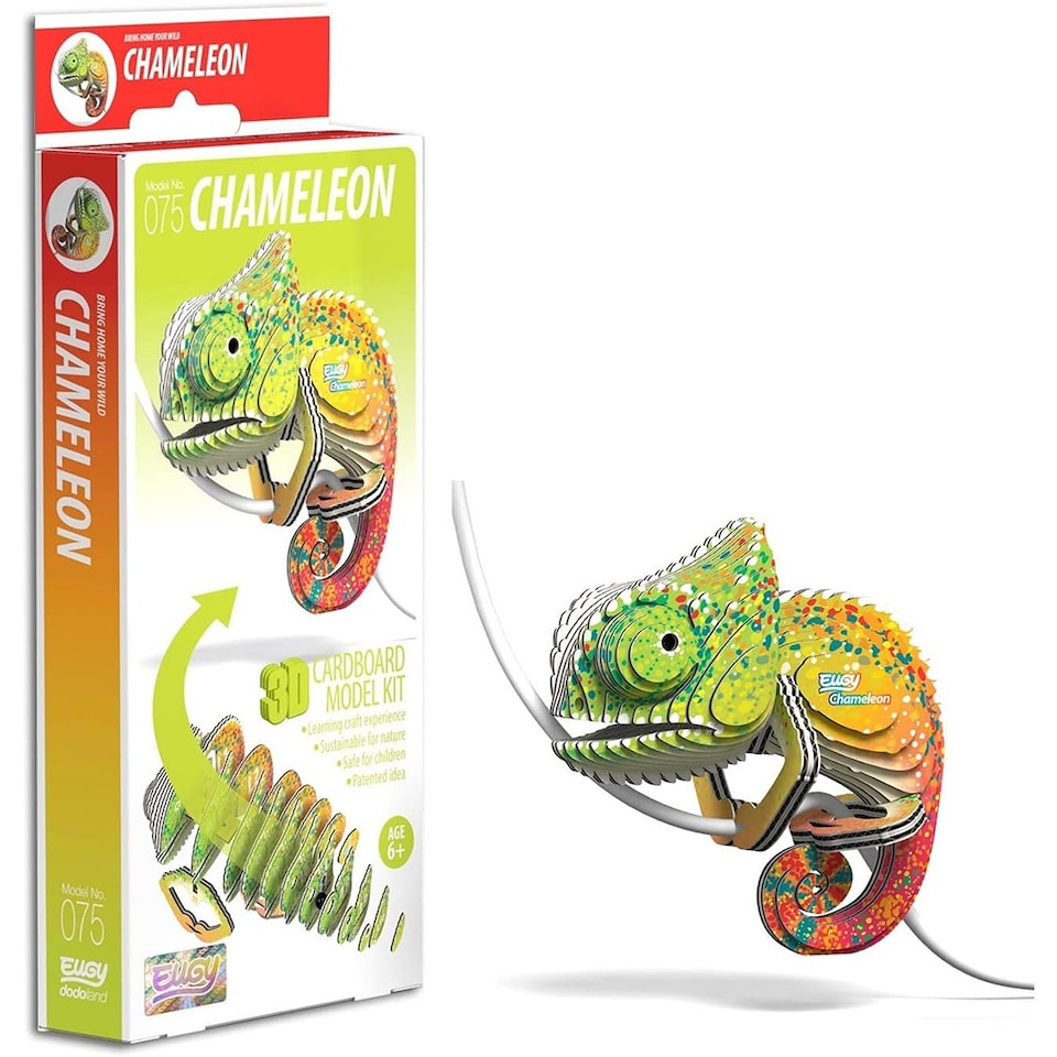 EUGY Chameleon 3D Craft Kit