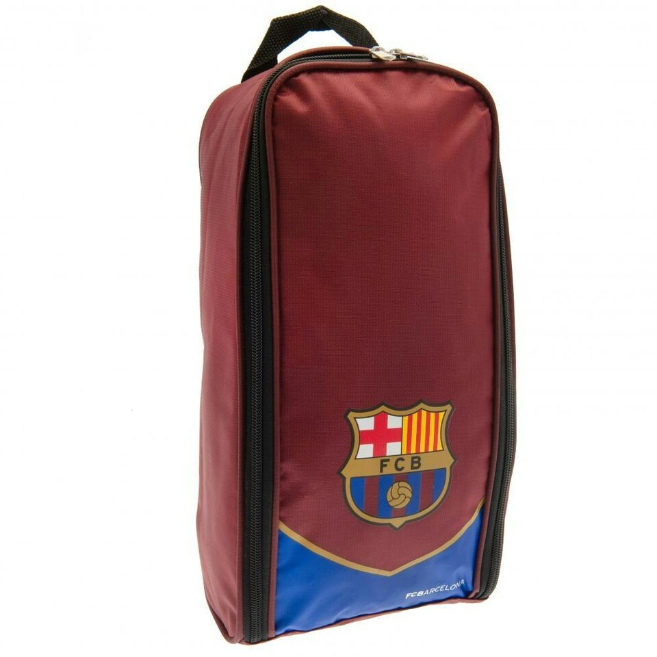 FC Barcelona Swoop Boot Bag - Maroon/Blue/Black - One Size Multi | One Size