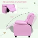 image 3 of HOMOM Kids Recliner Armchair PU Leather Game Chair Children Sofa Seat | Pink | One Size