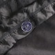 image 4 of OHS Geometric Seersucker Luxury Duvet Quilt and Pillowcase Set, Double - Charcoal