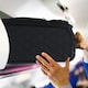 image 5 of Flight Knight Lightweight 4 Wheel 800D Soft Case Quilted Suitcase Cabin Carry On Hand Luggage Ryanair Maximum Priority Carry On Approved Black | Black | Cabin Bag