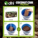 image 4 of Dihl 15x 650g Organic Coconut Coco Coir Fibre Compost Block Bricks, 100% Natural Compressed Peat-Free Garden Growing Medium, Seedling Potting Beeding Soil, pH Balanced - 9.75 KG 135 Litres