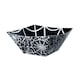 image 4 of Spider Web Halloween Square Paper Bowl