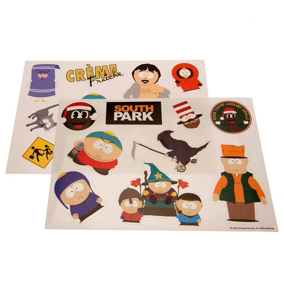 image 1 of South Park Tech Stickers - Multicoloured - One Size