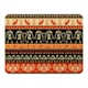 image 1 of Egyptian Heiroglyphs in Orange & Black (Blanket)