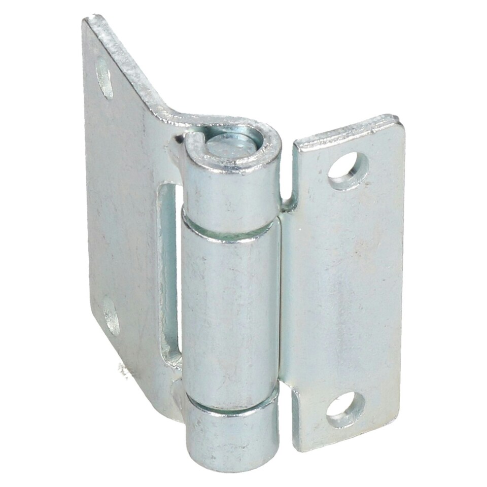 image 1 of Pressed Steel Hinge Heavy Duty 65x73mm Industrial Door Hatch Locker 4PK Silver