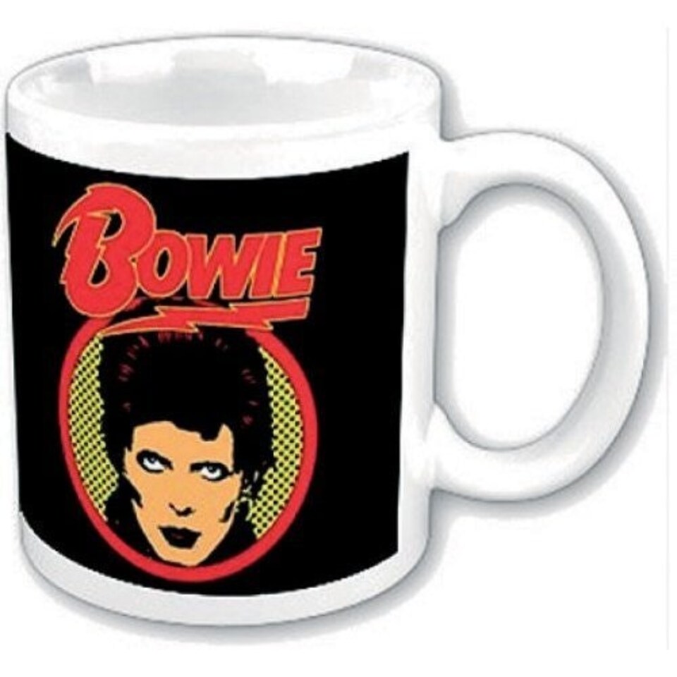 David Bowie Boxed Standard Mug: Diamond Dogs Flash Logo N/A
