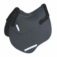 Shires Performance Half Lined Jump Saddlecloth Black | Size: 17-18 Inch
Colour: Black