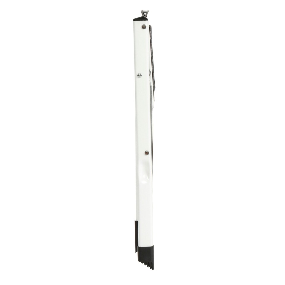 image 1 of Oypla Foldable 2 Step Ladder Stepladder Non Slip Tread Safety Steel Portable Step Stool White