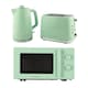 image 1 of Hamilton Beach Miami Kettle, Toaster & Microwave Set - Mojito Mint