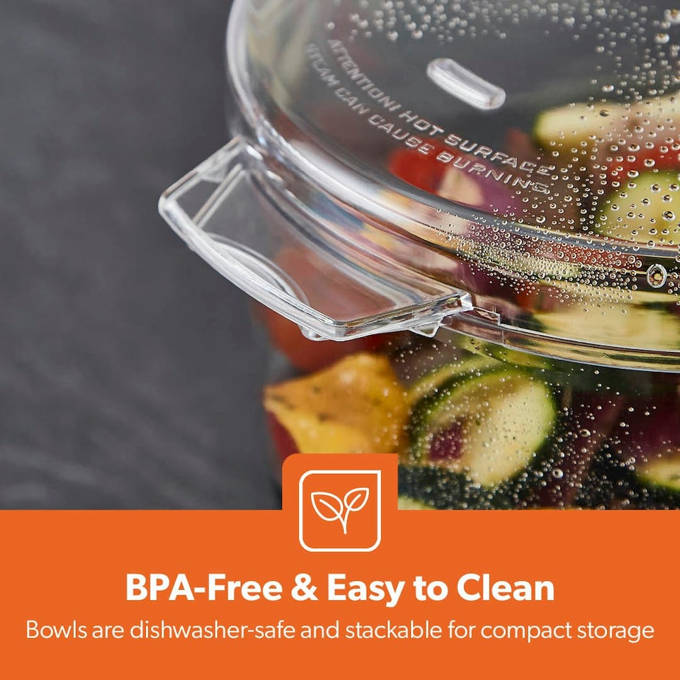 image 1 of GEEPAS 3-Tier Food Steamer, 7.2L