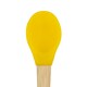 image 4 of Tiny Dining Bamboo Silicone Tip Spoon - Olive Green