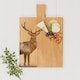 image 3 of The Just Slate Company Monarch Stag Medium Oak Serving Paddle