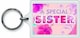 image 3 of Special Sister Sentimental Keyring - Birthday Christmas Gift