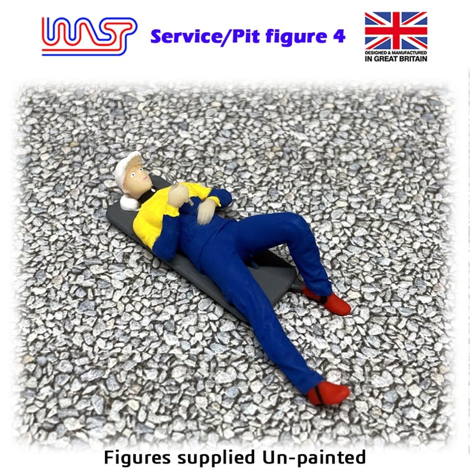 image 1 of Trackside Figure Scenery Display Pit Fig No 4 New 1:32 Scale WASP