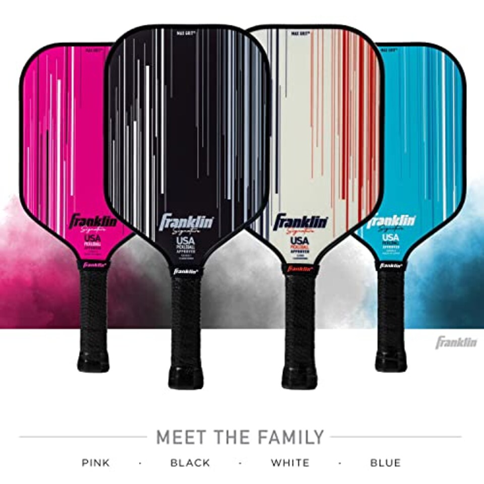 image 1 of Franklin Sports Signature Series Pro Pickleball Paddle - Pink - 13mm
