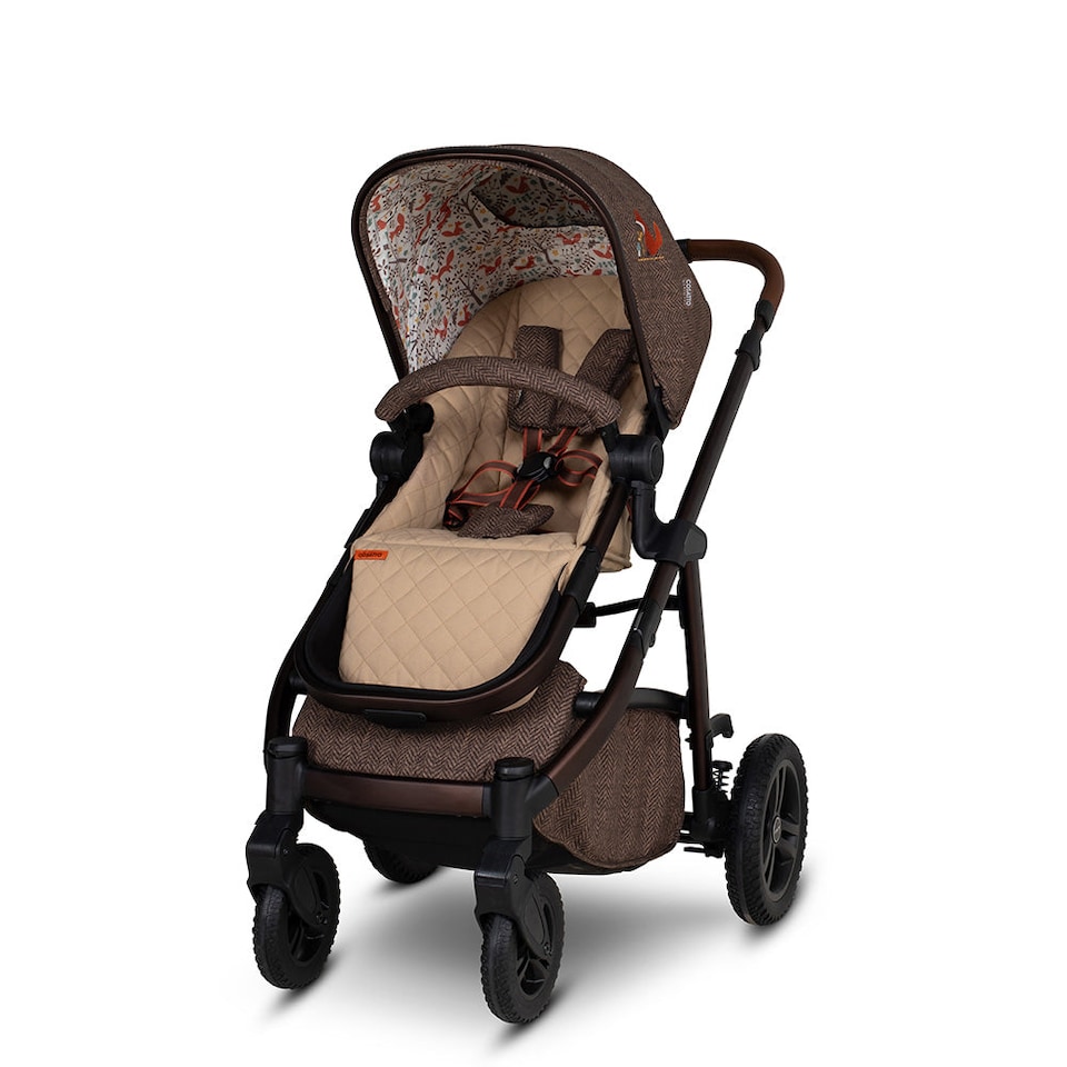 image 1 of Cosatto Wow 3 Pram and Pushchair Carrycot and Reversible Seat, All Terrain Travel System