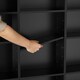image 4 of Shelves Stevie - 21 compartments, height-adjustable, removable shelves Black