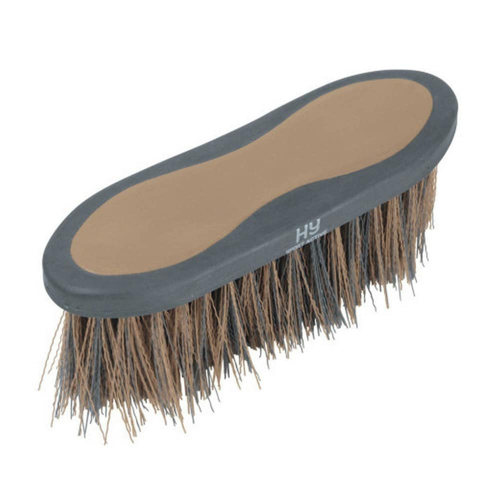 HySHINE Active Groom Long Bristle Dandy Brush - Desert Sand - One Size