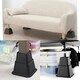 image 6 of KCT 8 Piece Stackable Adjuster Bed Riser