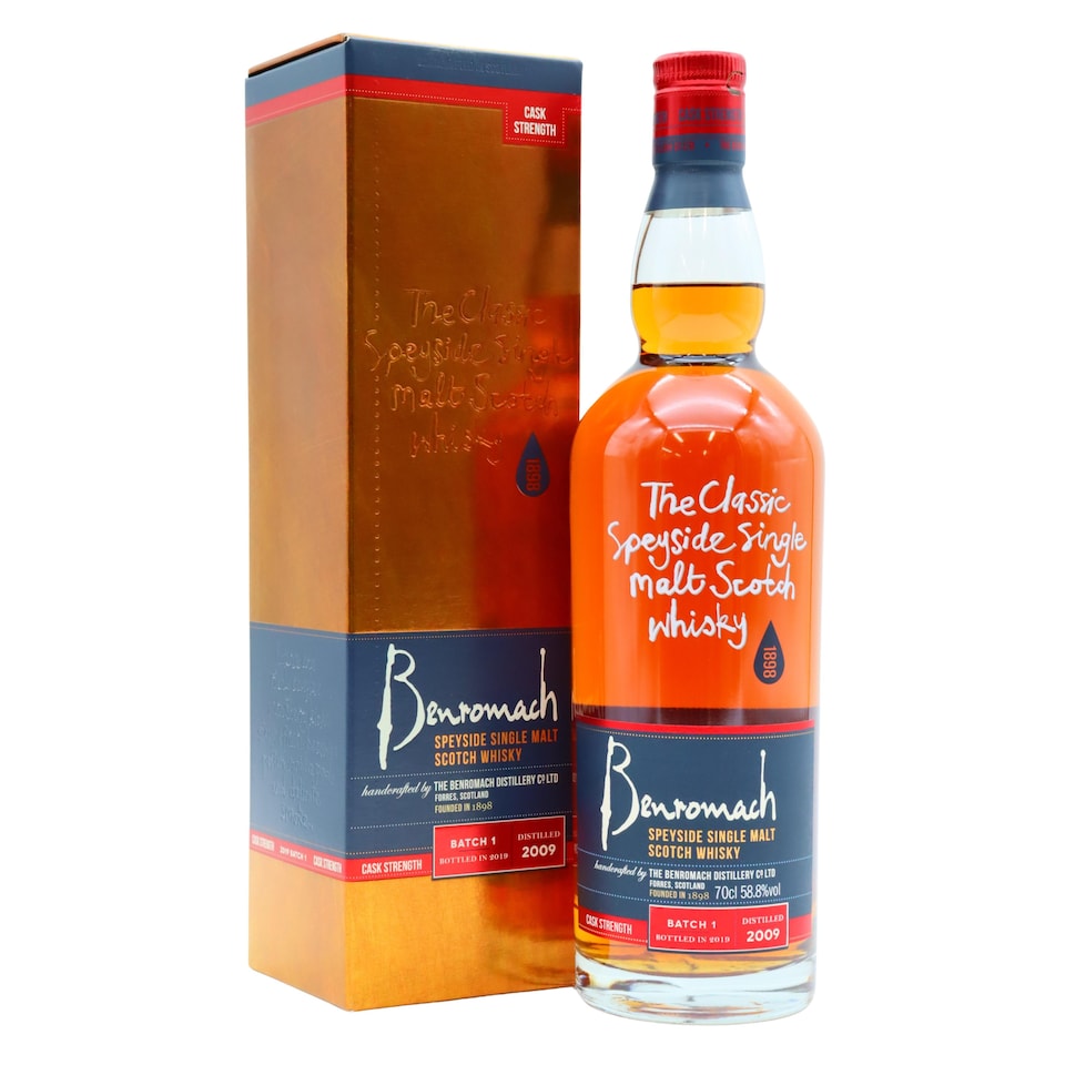 Benromach - Cask Strength Batch No. 1 Single Malt Scotch 2009 10 year old Whisky