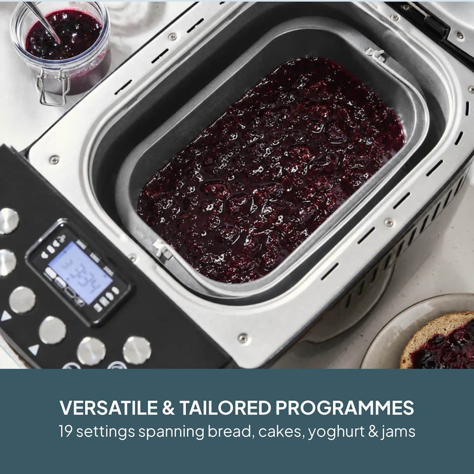 image 1 of Cooks Professional XL Digital Bread Maker with 15 Programmes, Timer & Keep Warm Function