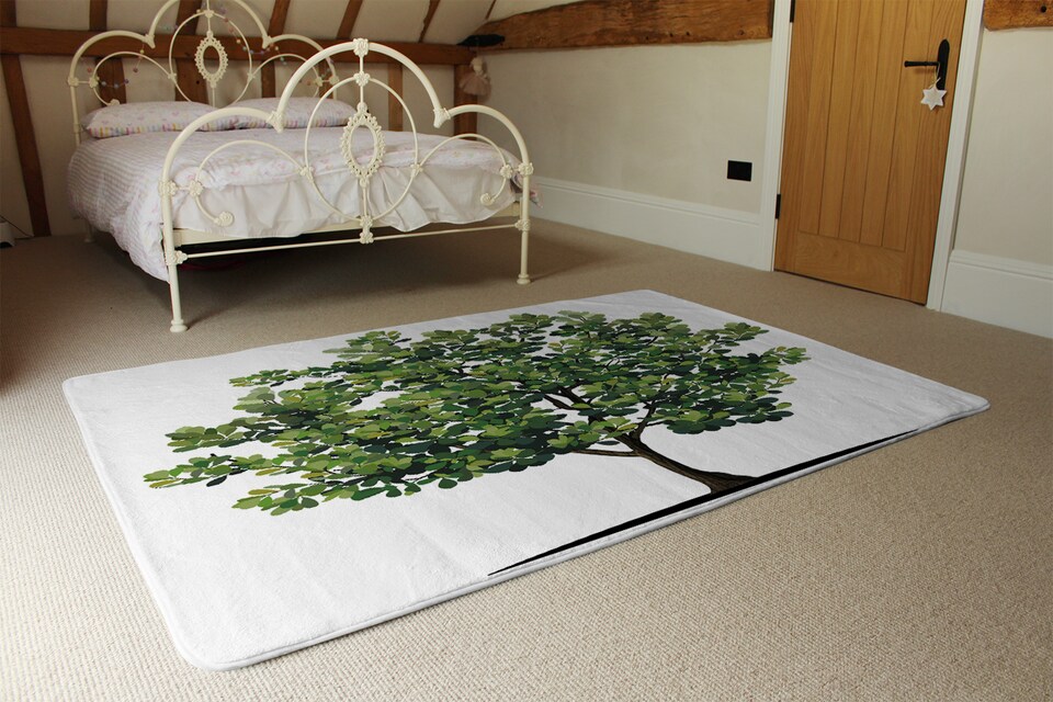 image 1 of Tree Designer Rug | Multi
