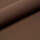 image 2 of Homescapes Pure Cotton Plain Brown Fabric 150 cm Wide | Brown | 150cm(60") wide, sold per metre length