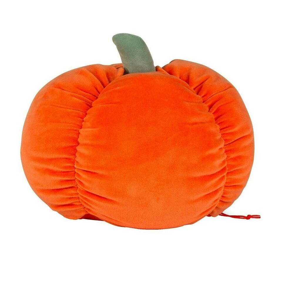 image 1 of Mumbles Squidgys Pumpkin Character Plush Toy - Orange - 29cm