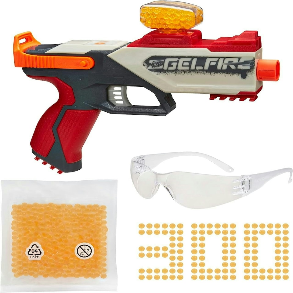 image 1 of NERF Pro - Gelfire Legion Blaster &  300 Hydrated Gelfire Rounds