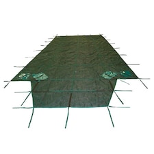 Plastica WDC Deluxe Criss Cross 16ft x 32ft and 5ft Roman End Pool Size