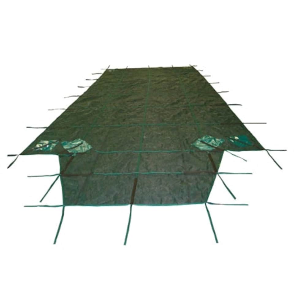 image 1 of Plastica WDC Deluxe Criss Cross 16ft x 32ft and 5ft Roman End Pool Size