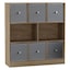 Oak & Light Grey