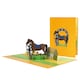 image 1 of Barnside Bond Horse & Rider 3D Pop Up Greeting Card