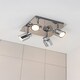 image 3 of ValueLights Benton Chrome IP44 Square Bathroom Ceiling Light | Chrome