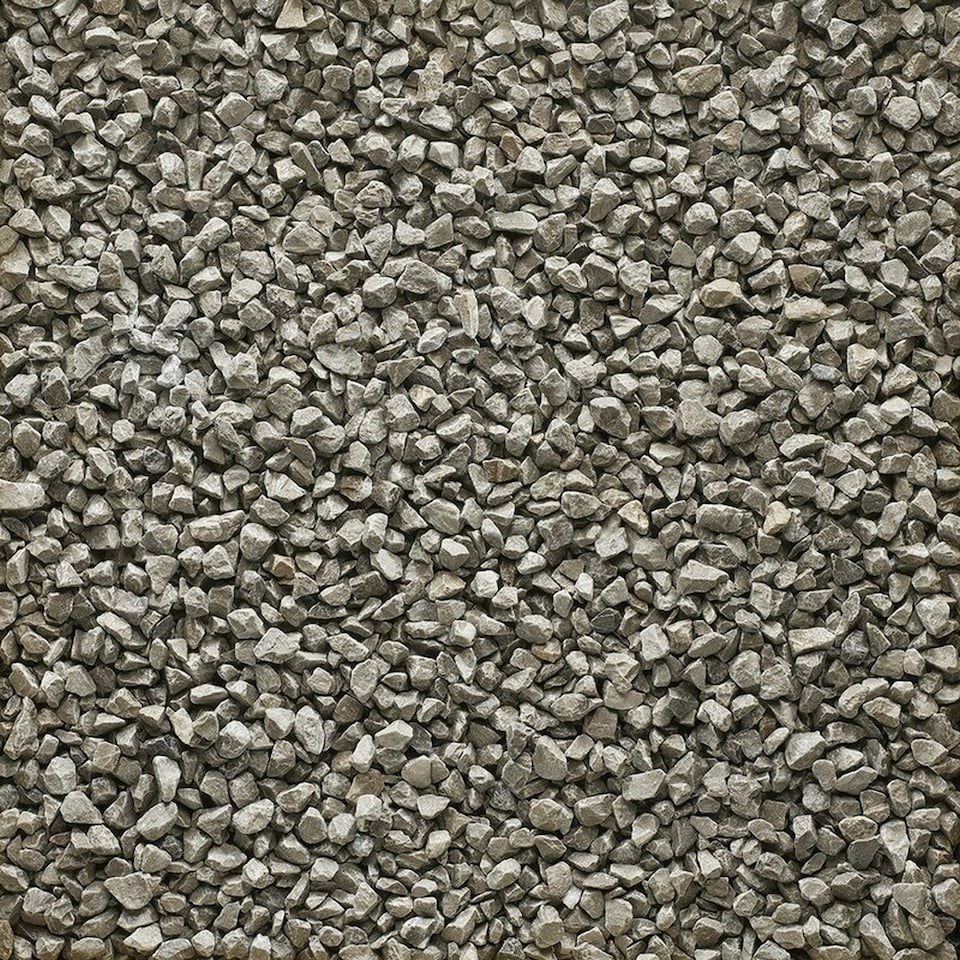 image 1 of 10-20mm Grey Limestone Chippings - Premium Aggregate Bulk Bag - 850 kilos