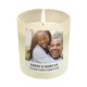 image 6 of Personalised Photo Upload Candle Jar Clear | One Size