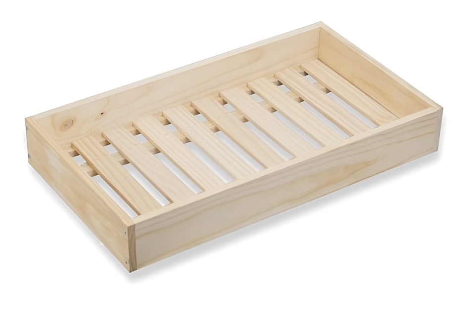 image 1 of 10 Drawer Wooden Apple Storage Rack 156 x 33cm