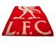 image 2 of Liverpool FC Pulse Fleece Blanket - Red - One Size