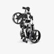 image 2 of Decathlon 3-wheel golf trolley, Inesis 900 360° grey