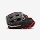 image 4 of Decathlon Glove BA100 LHT - Black/Red