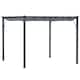 image 1 of Outsunny 3 x 3m Pergola with Retractable Roof Canopy, Aluminium Frame Garden Gazebo Outdoor Sun Shade Shelter for Grill, Patio, Dark Grey
