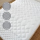 image 4 of Martex 5 Zone Mattress Topper - Single | White