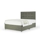 image 1 of Neptune Spring Slate Linen Divan Set And Pearl Headboard Small Single