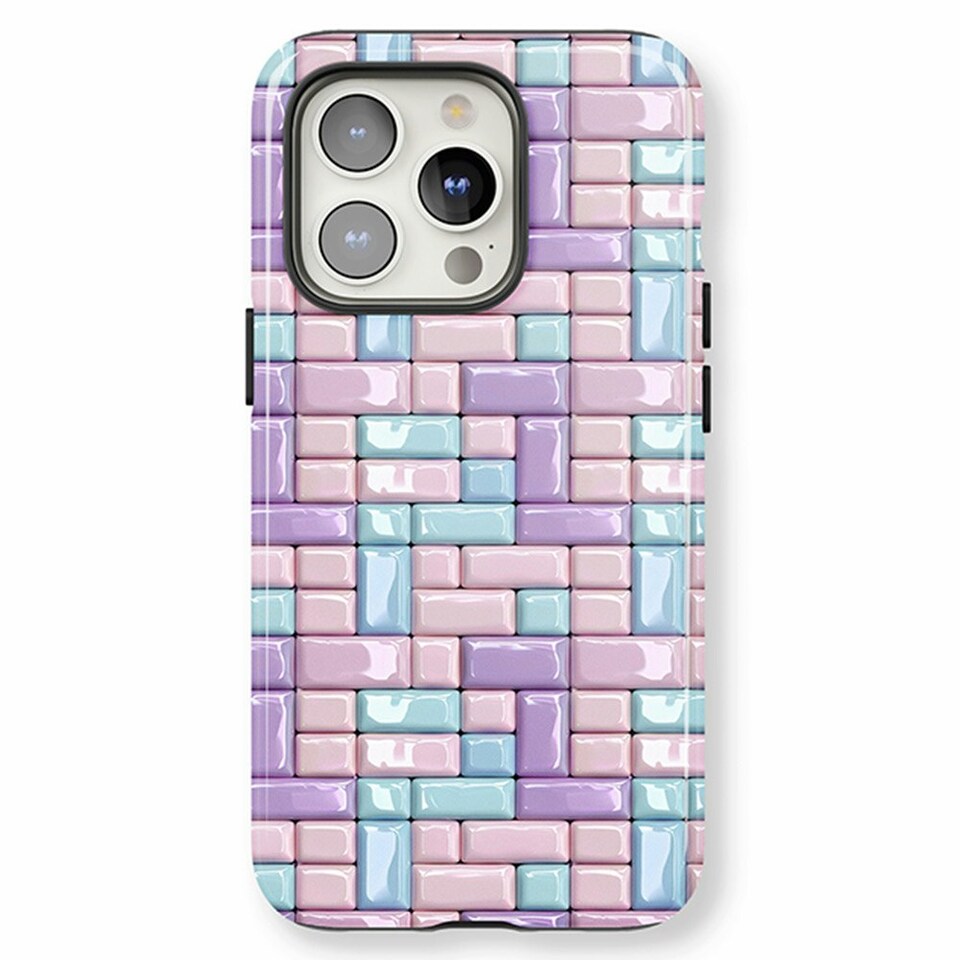 image 1 of Candy Brick Phone Case | Pink | iPhone 16 Plus
Slim | iPhone 16 Plus
Slim