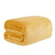 image 1 of OHS Luxury Honeycomb Waffle Warm Blanket, 150x200cm - Ochre Yellow