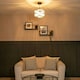 image 2 of ValueLights Hudson Easy Fit Tortoise Shell Acrylic Jewel Twist Ring Ceiling Light Shade - Bulb Included Multi