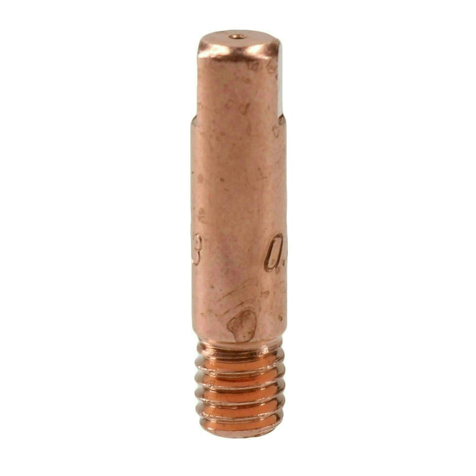 image 1 of Cebora 130 & 110 / Snap On 130 2x Shroud / Nozzle & 25x 0.6mm Welding Tips