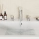 image 2 of Balterley Pride Modern Bathroom Round Deck 3 Tap Hole Basin Mixer Tap & Pop Up Waste